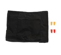 Sleep Face Cover, Confortable Respirant, Taille Universelle, Bleu - Bloque La Lumière, Coton Biologique, Pour Hommes Et Femmes (Noire)