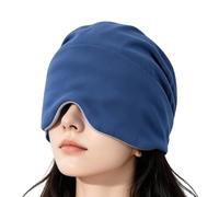 Sleep Hat For Women Light Blocking - Elastic Non-Slip Cover | | Eye Slumber Cap Long-Tail Silk Soft Night Bonnet Blindfold Headwear Comfortable Sleeping Wrap Travel Shade Shield