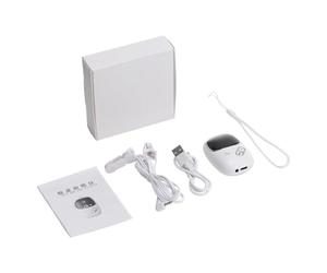 Sleep Machine relaxante portable avec clip d'oreille - Machine de sommeil - Pour routine quotidienne, voyage, maison, chambre, journée, pause, travail du soir