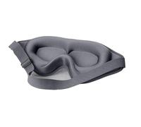 Sleep Mask Blindfold Sleeping Aid Eye Soft Memory Foam Face Eyeshade 99% Blockout Light Slaapmasker Cover Patch(Gray)