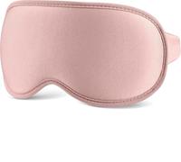 Sleep Mask For Side Sleeper Women Men, Eye For Sleeping Light Blocking, Soft Breathable(Pink)