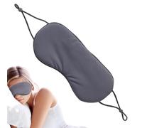 Sleep mmask - Masque de protection pour les yeux respirant et bloquant la lumière | Cache-yeux réglable double face en soie glacée | Cache-yeux bloquant la lumière pour les voyages