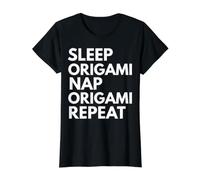Sleep Nap Origami Repeat Lover T-Shirt Graphique avec Valeur