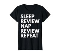 Sleep Nap Review Repeat Avocat Parajuriste T-Shirt Graphique avec Valeur