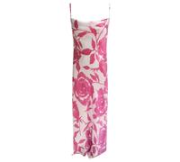 Sleep no more Robe longue rose en soie - L