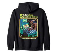Sleep Paralysis Demon Sarcastic Retro Funny Adult Humor Sweat à Capuche