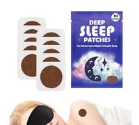 Sleep Patches - Sleeping Improvement Supplies | Natural Sleeping Tapes for Women, Men, Adults, Travelers, Busy Professionals, Light Sleepers, Nighttime, Travel, Hotel, Work Trips, Rest, Relaxation
