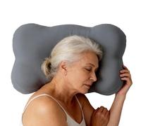 Sleep Pillow - Ergonomic Neck Support Cushion | Soft Memory Foam with Breathable Cover, Contours to Head and Neck, Relieves Pressure, Ideal for Home, Travel, Or Office Naps