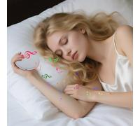 Sleep Pillow Speaker - Wireless Music Box White, Noise Portable Design with High-Quality Sound for Side Sleepers Christmas Birthday Women Adults Men Teens Party Nap Home