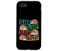 Sleep Sleep Repeat Pyjama Mignon Armadillo Coque pour iPhone SE (2020) / 7/8