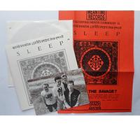 Sleep - Sleep Suffocation 7" Meantime COXEP5 EX/EX 1989 wraparound picture sleeve with insert