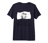 Sleep Sleeping Chemise De Nuit Pyjama Chat T-Shirt Haut de Gamme