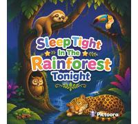 Sleep Tight In The Rainforest Tonight: Explore The Peaceful Waterways Of Sleep Tight Rainforest As Sloths, Toucans, Owls, Leopards, Gorillas, And Many More Rainforest Animals Drift Off To Sleep.