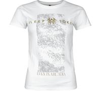 Sleep Token Even in Arcadia Femme T-Shirt Manches Courtes Blanc XXL
