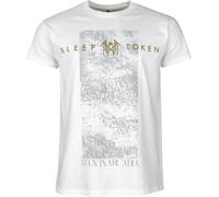 Sleep Token Even in Arcadia Homme T-Shirt Manches Courtes Blanc 100% Coton Regular/Coupe Standard