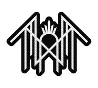 Sleep Token Sigil Band Logo Cut Out Woven Patch Size One Size