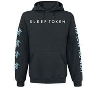 Sleep Token The Love Homme Sweat-Shirt à Capuche Noir XL