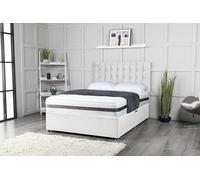 Sleep Vibe Lit divan avec matelas et tête de lit Omega 50,8 cm sans tiroirs