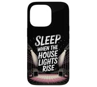 Sleep When The House Light Rise Musique Punk Rock Coque pour iPhone 13 Pro