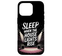 Sleep When The House Light Rise Musique Punk Rock Coque pour iPhone 16 Pro