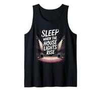 Sleep When The House Light Rise Musique Punk Rock Débardeur