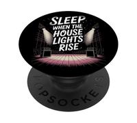 Sleep When The House Light Rise Musique Punk Rock PopSockets PopGrip Adhésif