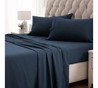 Sleep Zone Super Soft Refoling King Sheets Set 4 Piece - Emplace Care Fitted Flat Free & Oreaddas thelas - Wrinkle Free Fade Resistant Deep Pocke