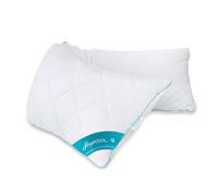 SleepCOOL Oreiller pour Dormir sur Le côté avec Effet rafraîchissant, 40 x 145 cm Cool.Wave - Oreiller Extra Long - Rembourrage réglable - Certifié Oeko-Tex