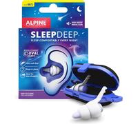 Sleepdeep Bouchons D¿Oreilles Pour Dormir - Nouvelle Forme Ovale - Gel Anti Bruit Intégré - Confort Et Atténuation Au Max Avec Filtres Souples (Taille M/L)