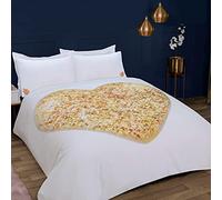 Sleepdown Love Island Parure de lit avec Housse de Couette et taie d'oreiller Motif cœurs Blanc 135 x 200 cm