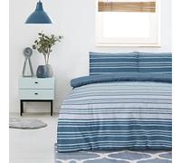 Sleepdown Parure de lit King Size en Coton, Bleu Sarcelle
