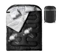 Sleeping Bag, Mat Sack Gear, 59.06x86.61 inches, 2 Person Double Blanket Cold Weather, Backpacking & Travel Support for Hiking, Camping, Outdoors, Winter, Summer, Men and Women
