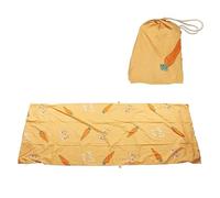 Sleeping Bag Super Thin Fiber Dust Proof Sheet Hotel Business Trip Travel Sack (Orange)