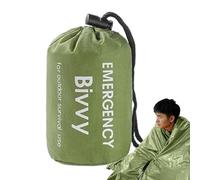 Sleeping Bag - Waterproof Thermal Survival Sack, Lightweight Portable Shelter Blanket Gear, Outdoor Rescue Kit | Compaact Heat Retention Sleep System with Storage Bag and