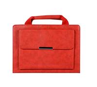 Sleeping bear)Apple iPad Mini 4/5 Coque/étui, Style Sac à Main, Style Bureau De Couleur Unie Classiquee De Mode PU Cuir Stand Flip Case Cover/Tablet Coque+Stylet-Rouge