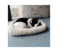 Sleeping dog toy, realistic sleeping plush breathing dog, suitable for sleeping birthdays
