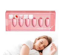 Sleeping Ear Plugs, 6 Pieces Ear Plugs for Sleeping Noise Reduction, Reusable Waterproof Earbuds, Sound Blocking Soft Hearing Protection for Women and Men, Loud Music