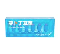 Sleeping Ear Plugs, 6 Pieces Ear Plugs for Sleeping Noise Reduction, Reusable Waterproof Earbuds, Sound Blocking Soft Hearing Protection for Women and Men, Loud Music