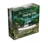 LUCKY DUCK GAMES| Sleeping Gods: PRIMEVAL Peril | Jeu de Société Autonome | Version Française| Jeu Narratif de Quêtes avec Atlas,Règles Simplifiées, Nouvelles Cartes | 13+ Ans | 1-2 Joueurs |60 Min