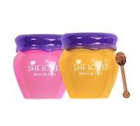 Sleeping Lip Mask, Masque Hydratant Pour Les Lèvres Jour Et Nuit, Répare Les Lèvres Gercées, Réduit Les Rides Et Les Peaux Mortes. (Taille unique, Combo jour et nuit)