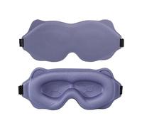 Sleeping Mask Block Out Light Sleep For Eyes Soft Aid Eye For Travel Eyeshade Night Breathable Slaapmasker(Purple)