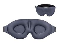 Sleeping Mask Block Out Light Sleep For Eyes Soft Aid Eye For Travel Eyeshade Night Breathable Slaapmasker(Dark grey)