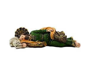 Sleeping Saint Joseph Statue | Beautiful Christian Décor | Great Catholic Gift for Father's Day, Housewarming, First Communion, Confirmation, Ordination, and Weddings (5" Long)