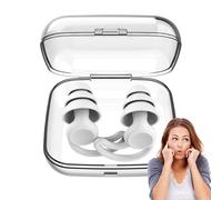 Sleeping Sleep Annulation, bouchons d'oreille pour les lentilles de bruit de sommeil, boucles d'oreilles en silicone réutilisables - bouchons d'oreille réutilisables pour dormir, protéger