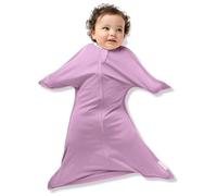 SleepingBaby Couverture d'emmaillotage à fermeture éclair pour bébé avec fermeture éclair - Taille L : 12-24 mois - 11,8-15,4 kg - 83,8-94 cm - Lavande classique
