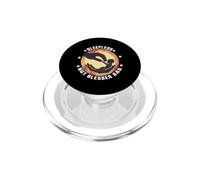 Sleepless But Blessed Dad Embrace PopSockets PopGrip pour MagSafe