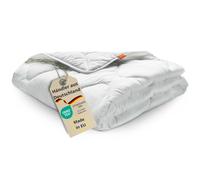 sleepling 190037 Couette Toute l'année Moyenne (Remplissage 1.065 GR.), 100% Microfibre, 155 x 220 cm, Blanc