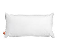 sleepling 190111 Oreiller d'eau | 100% Coton | Fabriqué dans l'UE | Lavable à 40 degrés | Certifié Ökotex | 40 x 80 cm, Blanc