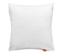 sleepling 193773 Oreiller avec Cyclafill | 65 x 65 cm, blanc | Remplissage de bouteilles en plastique recyclées | Lavable jusqu'à 60 degrés | moyen à ferme