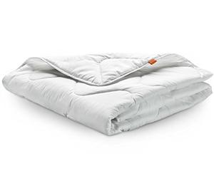 sleepling 194499 Couette d’été légère (Remplissage 670 GR.), 100% Microfibre, 200 x 220 cm, Blanc